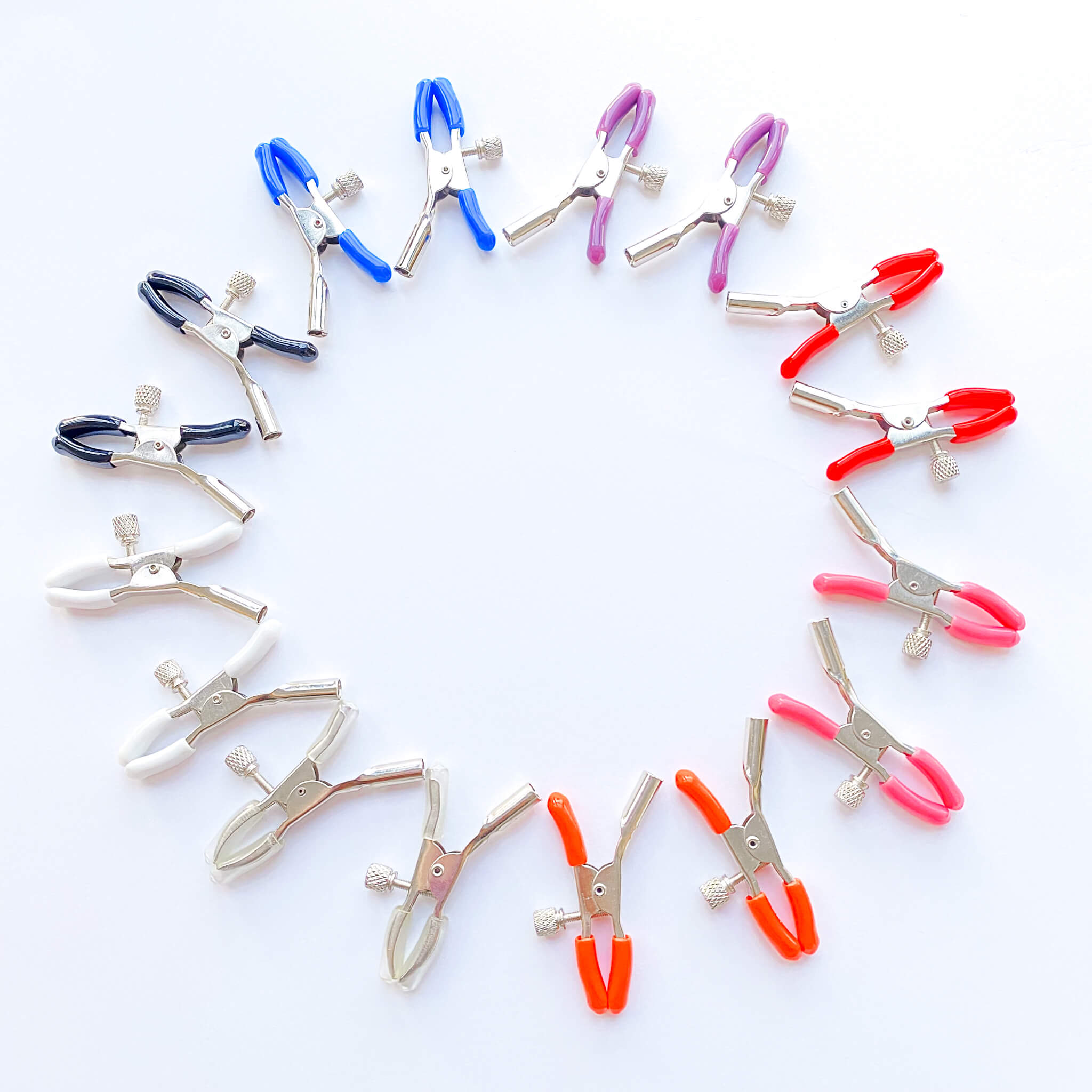 classic nipple clamp in a range of colors