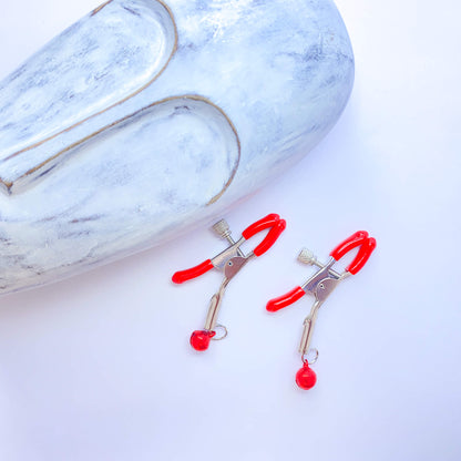 Classic Nipple Clamps With Ball Bells