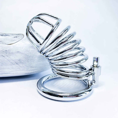 Rings of Imprisonment Male Chastity Cock Cage