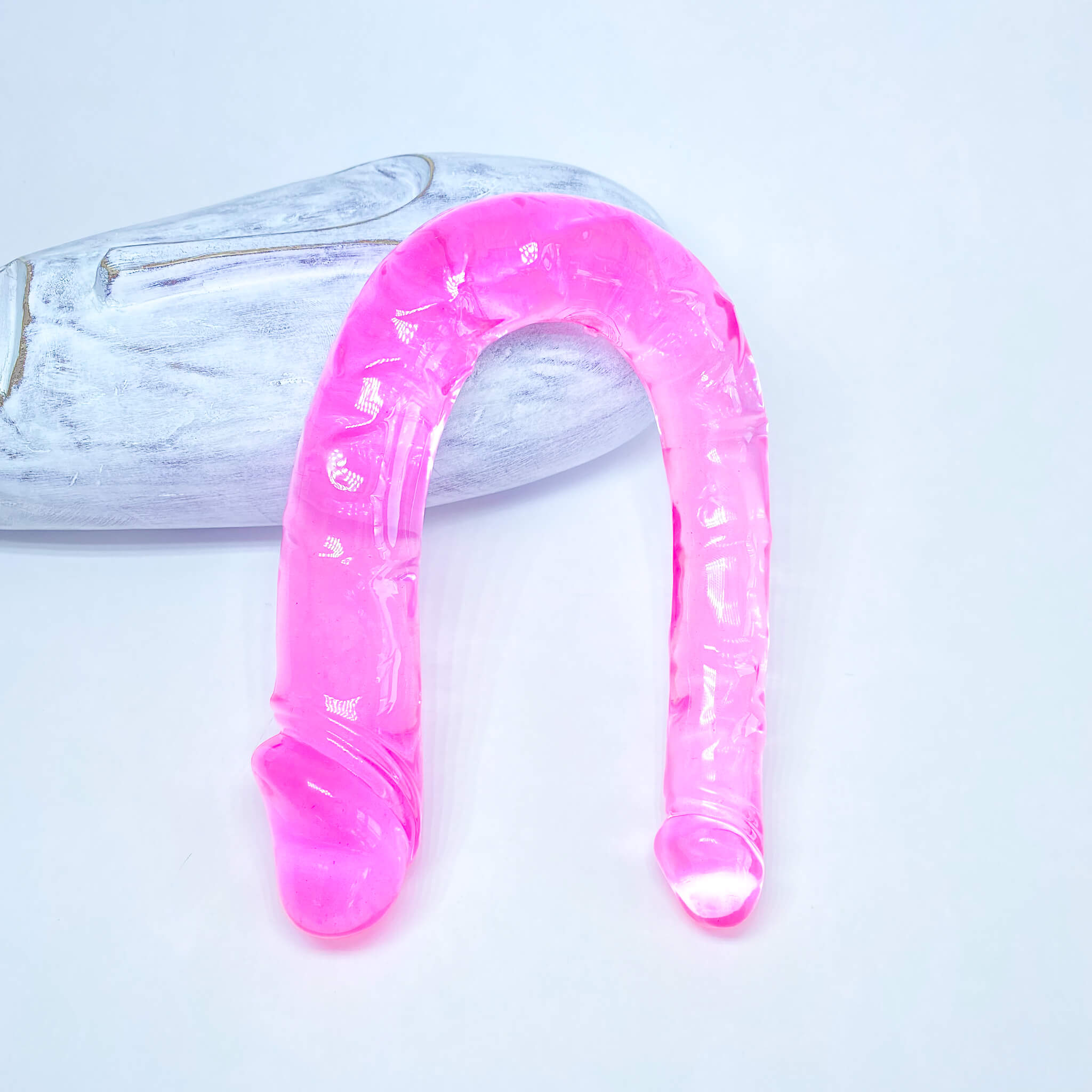 pink double dildo