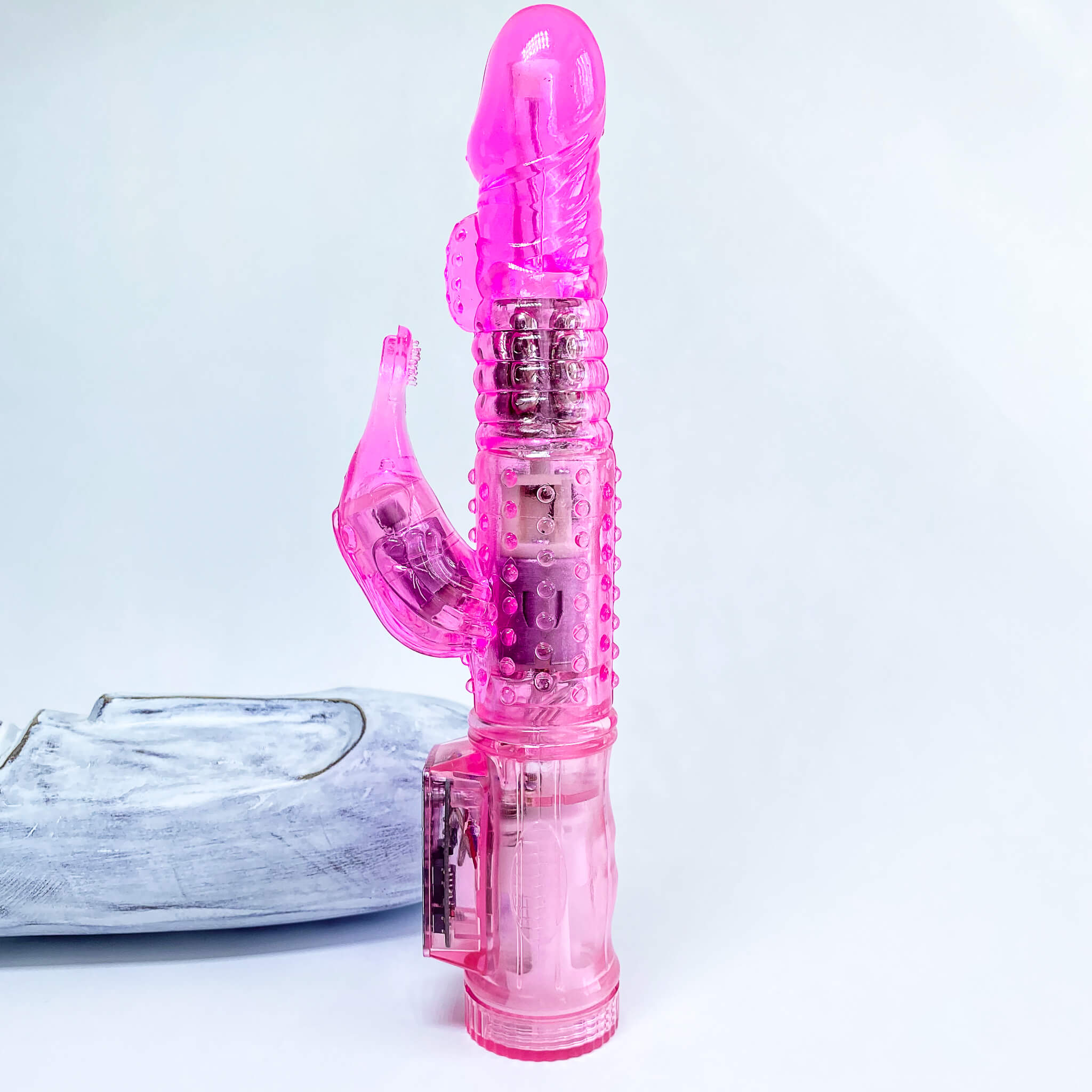pink rotating vibrator
