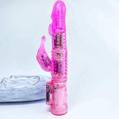 12 Speed Dildo Rotating Rabbit Vibrator