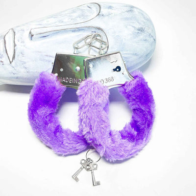 Fluffy handcuffs - 5cm