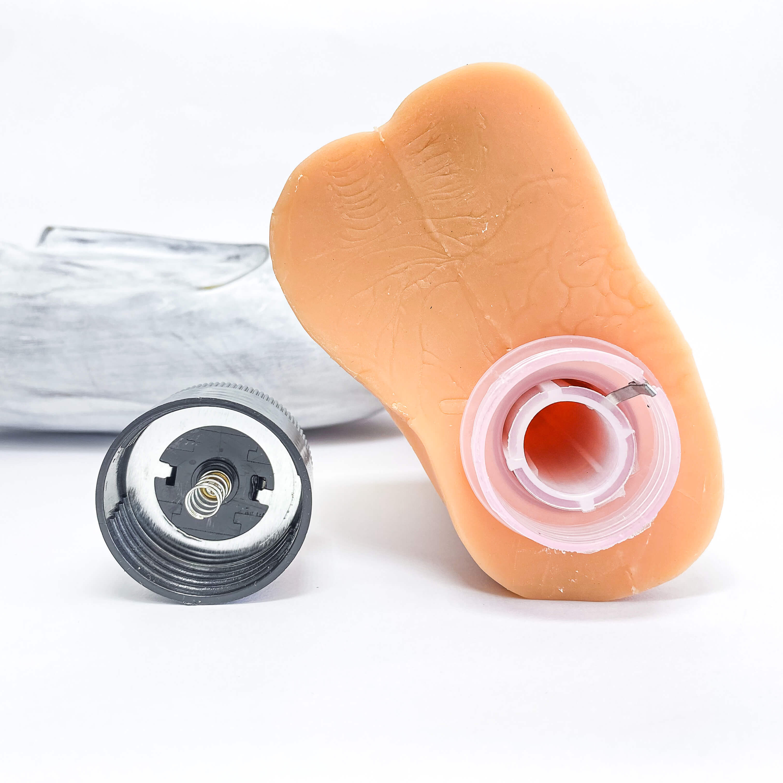 vibratng dildo with Balls - 23cm