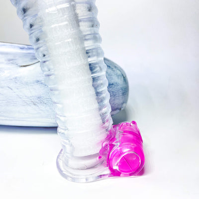 vibrating penis sleeve for enlargement