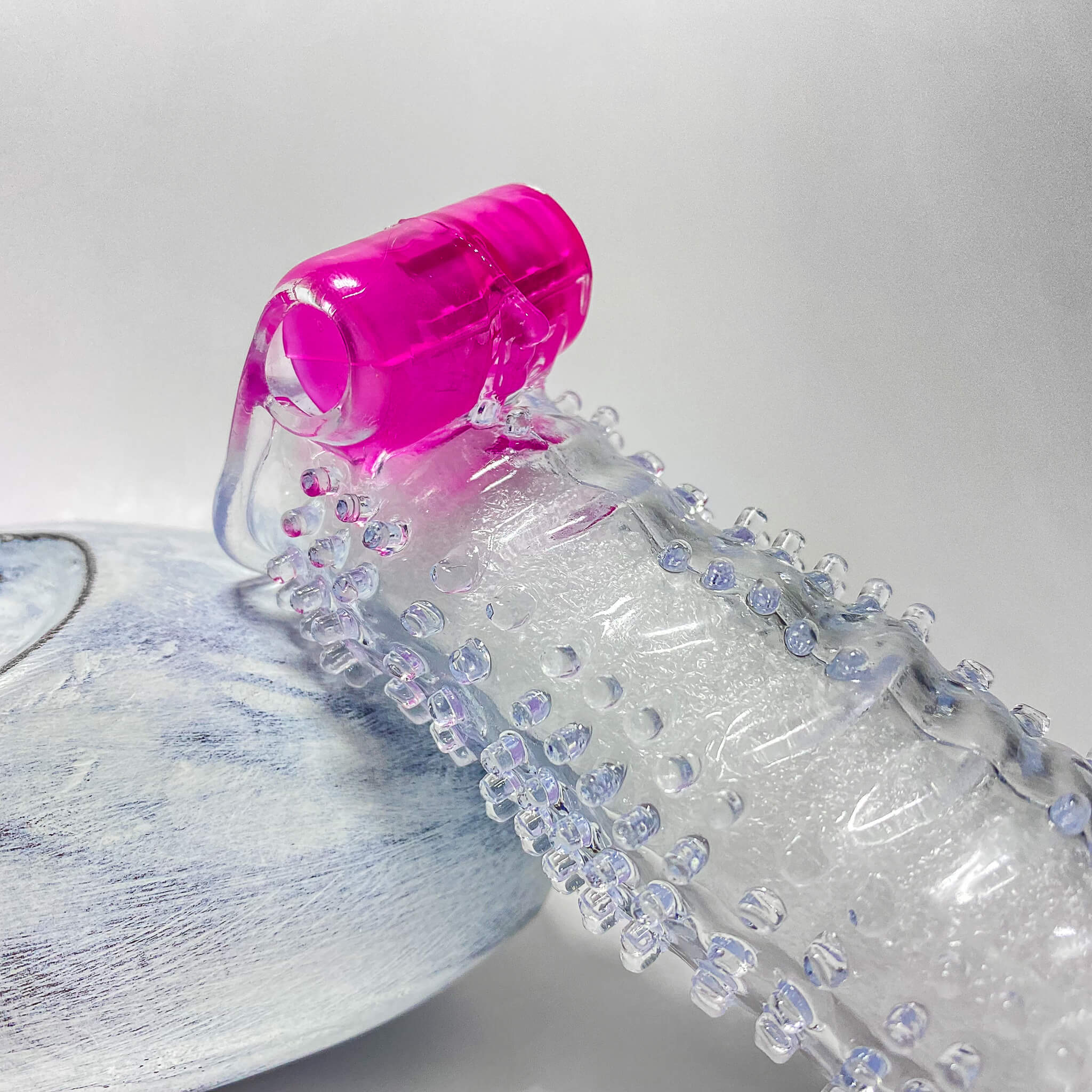 vibrating penis sleeve stretching