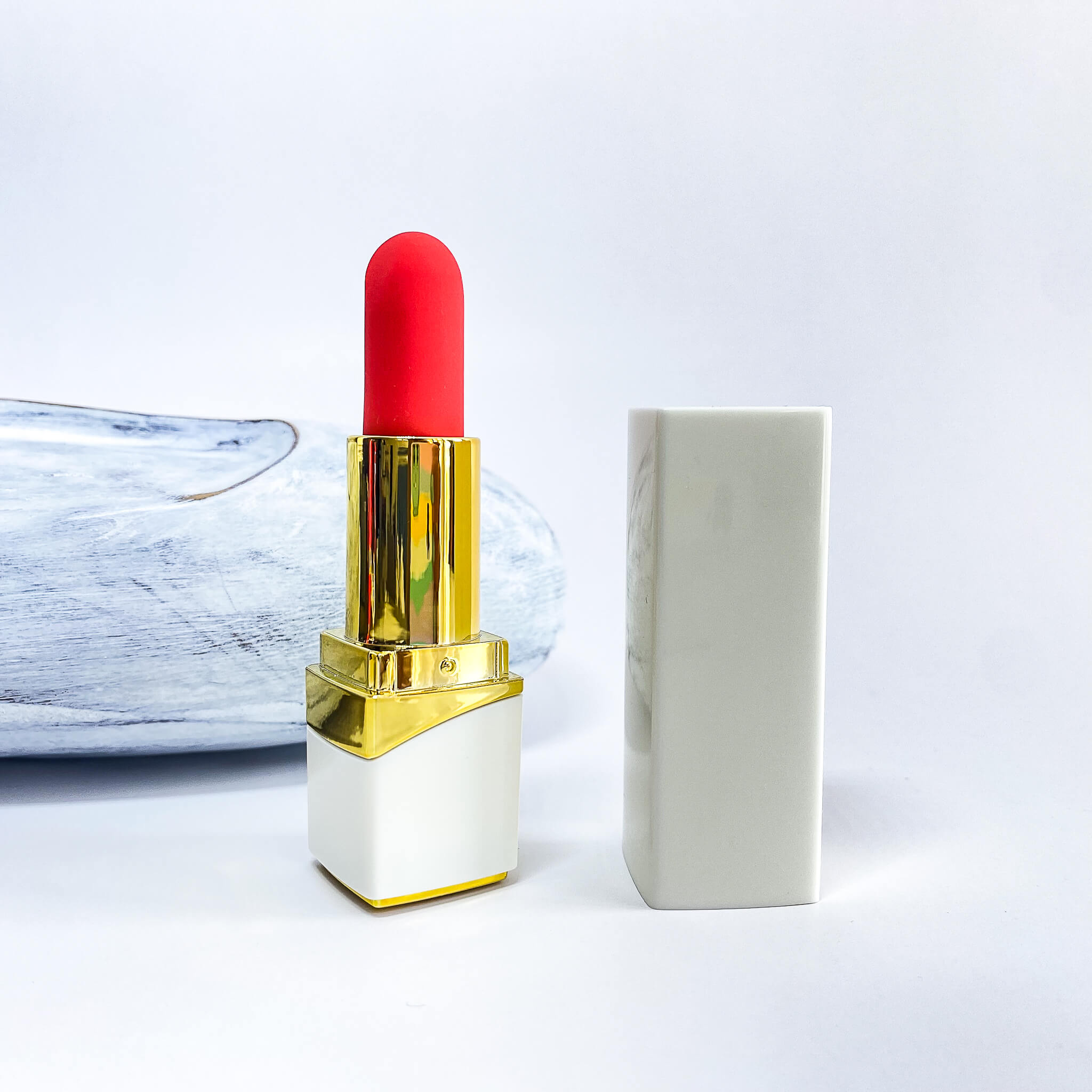 white rechargeable lipstick vibrator south africa